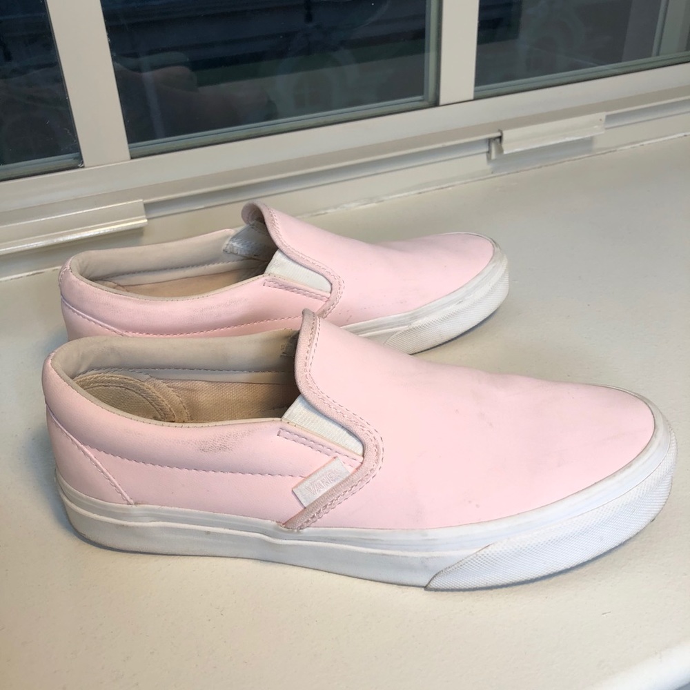 Pink slip on Vans